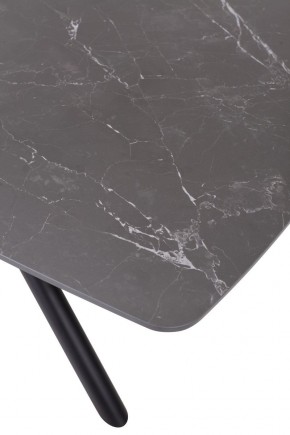 Стол RIVOLI 140 MATT BLACK MARBLE SOLID CERAMIC / BLACK, ®DISAUR в Качканаре - kachkanar.mebel24.online | фото 10