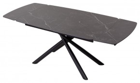 Стол RIVOLI 140 MATT BLACK MARBLE SOLID CERAMIC / BLACK, ®DISAUR в Качканаре - kachkanar.mebel24.online | фото 3