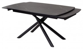 Стол RIVOLI 140 MATT BLACK MARBLE SOLID CERAMIC / BLACK, ®DISAUR в Качканаре - kachkanar.mebel24.online | фото 8