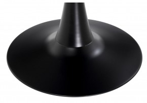 Стол стеклянный Tulip 90 black glass в Качканаре - kachkanar.mebel24.online | фото 3