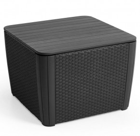 Стол-сундук Лузон Плюс (Luzon Plus Flat Wicker), графит в Качканаре - kachkanar.mebel24.online | фото 3