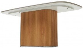 Стол TAMPA 180 цвет БЕЛЫЙ МРАМОР M326, керамика / Каркас OAK, ®DISAUR в Качканаре - kachkanar.mebel24.online | фото 8