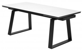 Стол VASTO 180 MARBLES KL-99 Белый мрамор матовый, итальянская керамика/ черный каркас, ®DISAUR в Качканаре - kachkanar.mebel24.online | фото 4