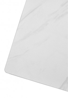 Стол VASTO 180 MARBLES KL-99 Белый мрамор матовый, итальянская керамика/ черный каркас, ®DISAUR в Качканаре - kachkanar.mebel24.online | фото 7