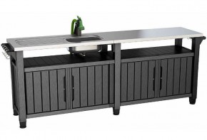 Столик для барбекю 415 Л (Unity Chef 415 L) графит в Качканаре - kachkanar.mebel24.online | фото 3