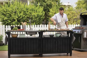 Столик для барбекю 415 Л (Unity Chef 415 L) графит в Качканаре - kachkanar.mebel24.online | фото 4