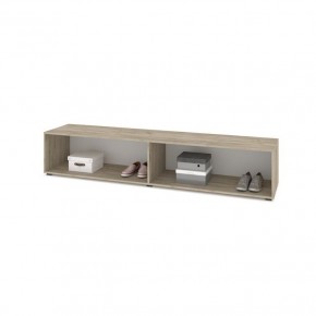 СТОУН С72 Тумба ТВ (серый дуб/белый) в Качканаре - kachkanar.mebel24.online | фото 3