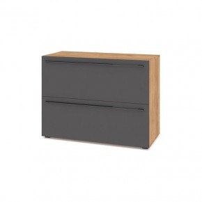 СТОУН С81 Комод (золотой дуб/графит) в Качканаре - kachkanar.mebel24.online | фото 1
