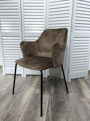 Стул AMARETTO VBP208 античный серо-бежевый/ черный каркас, М-City в Качканаре - kachkanar.mebel24.online | фото 1