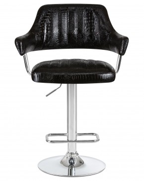 Стул барный DOBRIN CHARLY, чёрный крокодил в Качканаре - kachkanar.mebel24.online | фото 6