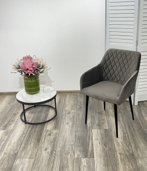 Стул BRANDY-X ГРАФИТ #14, велюр / черный каркас М-City в Качканаре - kachkanar.mebel24.online | фото 3