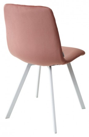 Стул DAIQUIRI BLUVEL-52 PINK / белый каркас, велюр М-City в Качканаре - kachkanar.mebel24.online | фото 3