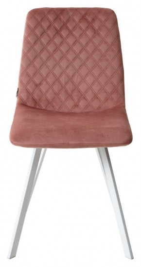 Стул DAIQUIRI BLUVEL-52 PINK / белый каркас, велюр М-City в Качканаре - kachkanar.mebel24.online | фото 4