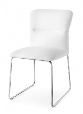 Стул FRIDA CB/1806-SK  MT.P77 CHROMED/  SKUBA S92 OPTIC WHITE в Качканаре - kachkanar.mebel24.online | фото 1