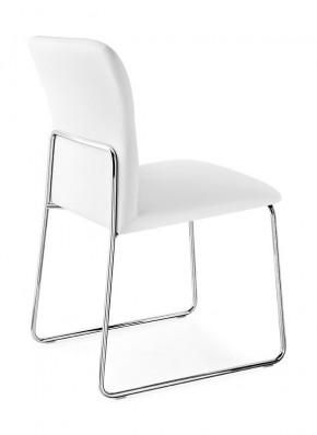 Стул FRIDA CB/1806-SK  MT.P77 CHROMED/  SKUBA S92 OPTIC WHITE в Качканаре - kachkanar.mebel24.online | фото 2