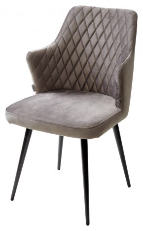 Стул HERMAN 360 град. ГРАФИТ #14, велюр / черный каркас М-City в Качканаре - kachkanar.mebel24.online | фото 1