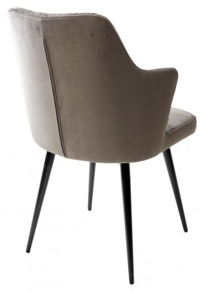 Стул HERMAN 360 град. ГРАФИТ #14, велюр / черный каркас М-City в Качканаре - kachkanar.mebel24.online | фото 5