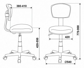 Стул компьютерный  Бюрократ CH-W299/SD/TW-18 в Качканаре - kachkanar.mebel24.online | фото 12