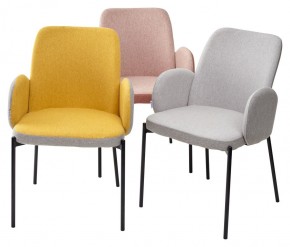 Стул NIKKI VF109 розовый / VF110 брусничный М-City в Качканаре - kachkanar.mebel24.online | фото 2