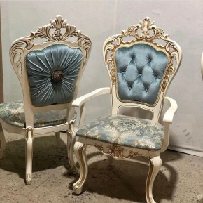 Стул Роза с каретной стяжкой и подлокотниками в Качканаре - kachkanar.mebel24.online | фото