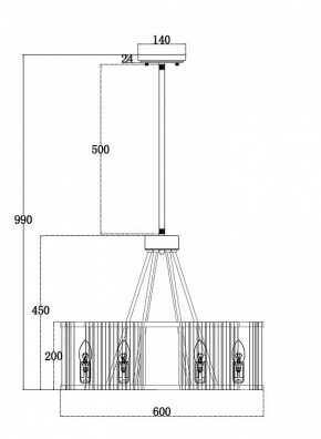 Светильник на штанге Maytoni Solar MOD087PL-06G в Качканаре - kachkanar.mebel24.online | фото 4