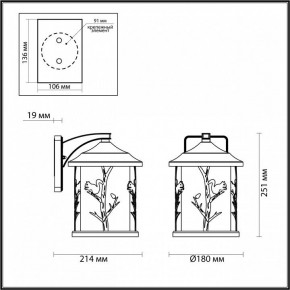 Светильник на штанге Odeon Light Cuita 4963/1W в Качканаре - kachkanar.mebel24.online | фото 4