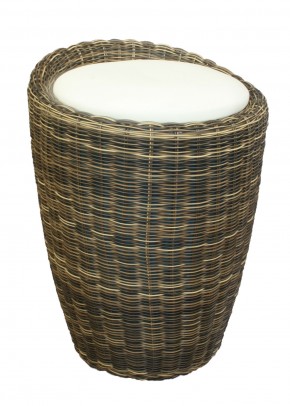 Табурет с местом для хранения LM-1100Rattan, кремовый в Качканаре - kachkanar.mebel24.online | фото