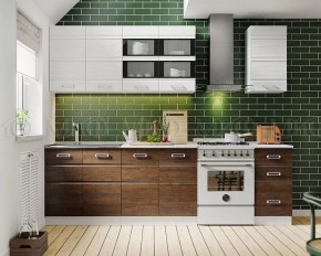 ТЕХНО-2 Кухонный гарнитур 2,0 в Качканаре - kachkanar.mebel24.online | фото 1