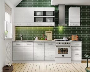 ТЕХНО-2 Кухонный гарнитур 2,0 в Качканаре - kachkanar.mebel24.online | фото 2