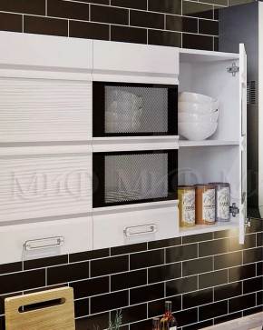 ТЕХНО-2 Кухонный гарнитур 2,0 в Качканаре - kachkanar.mebel24.online | фото 4
