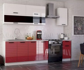 ТЕХНО-3 Кухонный гарнитур 2,0 м Компоновка №2 в Качканаре - kachkanar.mebel24.online | фото 2