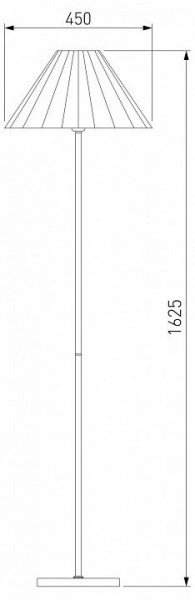 Торшер Eurosvet Peony 01133/1 хром/графит в Качканаре - kachkanar.mebel24.online | фото 3