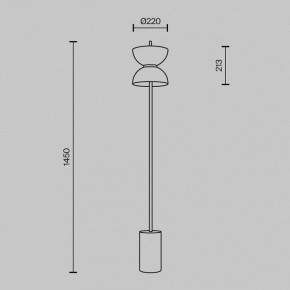 Торшер Maytoni Kyoto MOD178FL-L11B3K в Качканаре - kachkanar.mebel24.online | фото 3