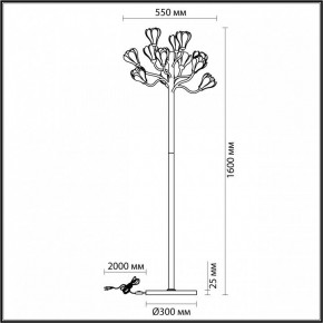 Торшер Odeon Light Gardi 5090/12F в Качканаре - kachkanar.mebel24.online | фото 5