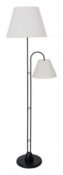 Торшер с подсветкой Arte Lamp Alea A5068PN-2BK в Качканаре - kachkanar.mebel24.online | фото
