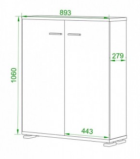 Тумба Домино нельсон ПУ-50-3 в Качканаре - kachkanar.mebel24.online | фото 2
