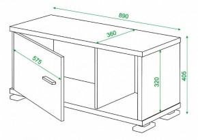 Тумба комбинированная Домино СБ-30/1 в Качканаре - kachkanar.mebel24.online | фото 3