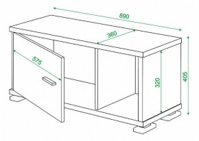 Тумба комбинированная Домино СБ-30/1 в Качканаре - kachkanar.mebel24.online | фото 3