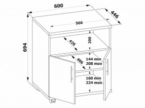 Тумба КТ-11 в Качканаре - kachkanar.mebel24.online | фото 3