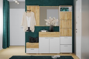 Тумба НМ 013.77 "Санти" (Белый/Крафт Золотой) в Качканаре - kachkanar.mebel24.online | фото 3