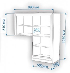 Тумба Нобиле КП-100 в Качканаре - kachkanar.mebel24.online | фото 3