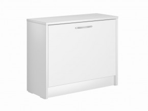 Тумба ОРИОН с одной полкой для обуви, цвет белый в Качканаре - kachkanar.mebel24.online | фото