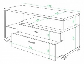 Тумба под ТВ Домино нельсон ТК-10М в Качканаре - kachkanar.mebel24.online | фото 2