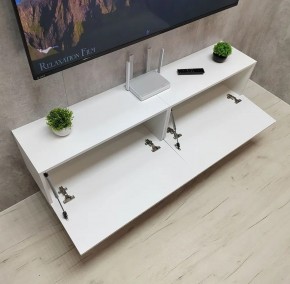 Тумба подвесная под ТВ LINES MTV1-MA 750 Белый глянец (Белый-M 10.1.1) в Качканаре - kachkanar.mebel24.online | фото 11