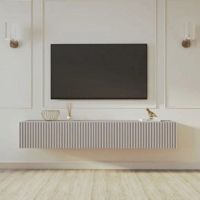 Тумба подвесная под ТВ LINES MTV3-MA 900 Бежевый (Леда-М 10.1.5) в Качканаре - kachkanar.mebel24.online | фото 12