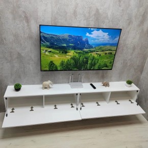Тумба подвесная под ТВ LINES MTV4-MA 1150 Белый матовый (Белый-M 10.1.2) в Качканаре - kachkanar.mebel24.online | фото 11