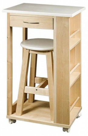 Тумба с табуретом Мебелик в Качканаре - kachkanar.mebel24.online | фото 8