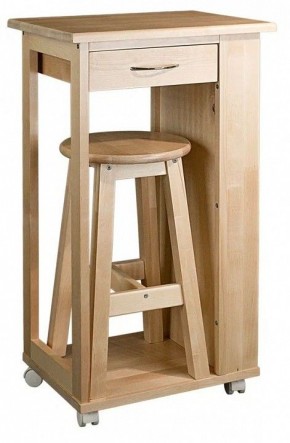Тумба с табуретом Мебелик в Качканаре - kachkanar.mebel24.online | фото