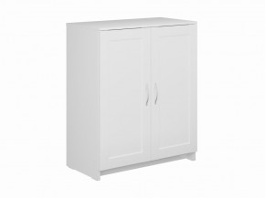 Тумба СИРИУС двухдверная, цвет белый в Качканаре - kachkanar.mebel24.online | фото
