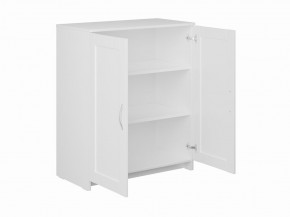Тумба СИРИУС двухдверная, цвет белый в Качканаре - kachkanar.mebel24.online | фото 2